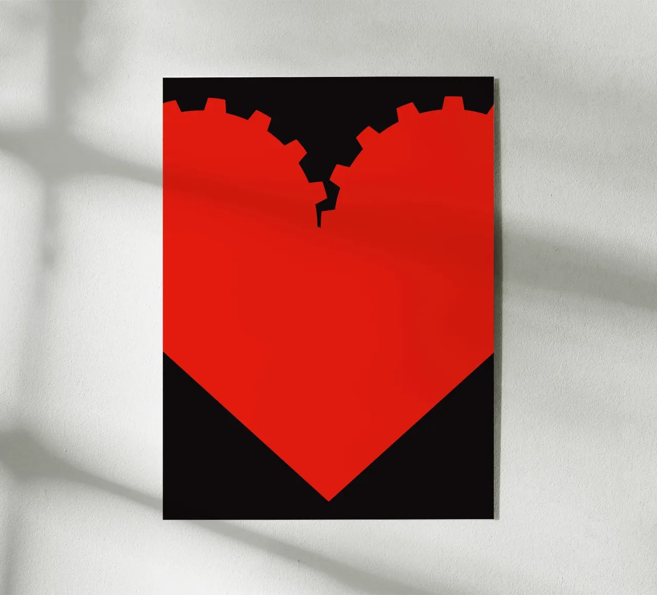 Love Is Work plexiglass da Thomas Fuchs