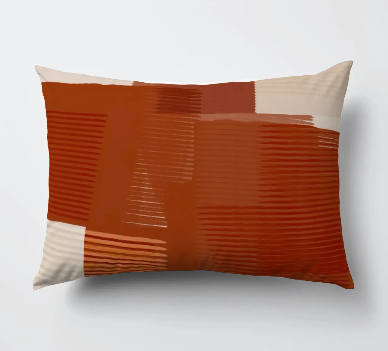 Shutter Studies 1 | Abstract Shape Minimalism | Terracotta cuscino da sabidussi