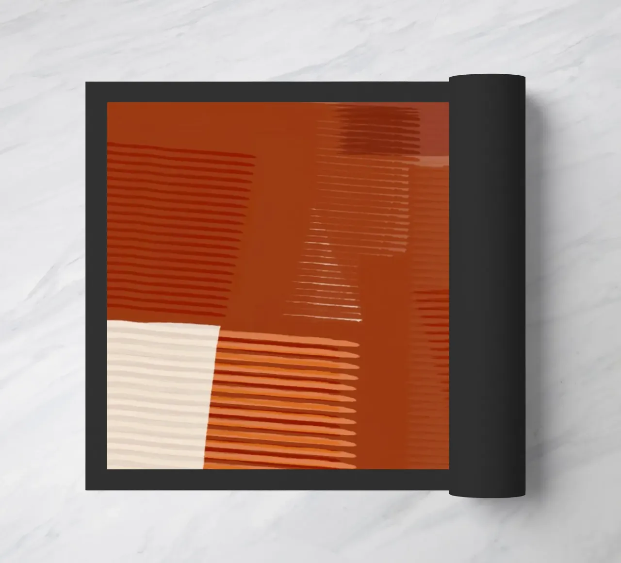 Shutter Studies 1 | Abstract Shape Minimalism | Terracotta zerbino da sabidussi