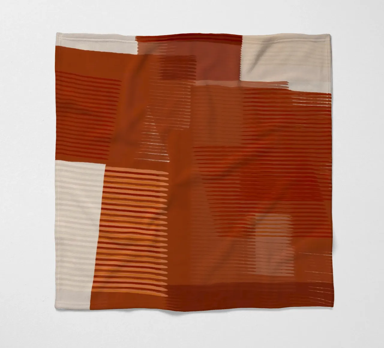 Shutter Studies 1 | Abstract Shape Minimalism | Terracotta coperta in pile da sabidussi