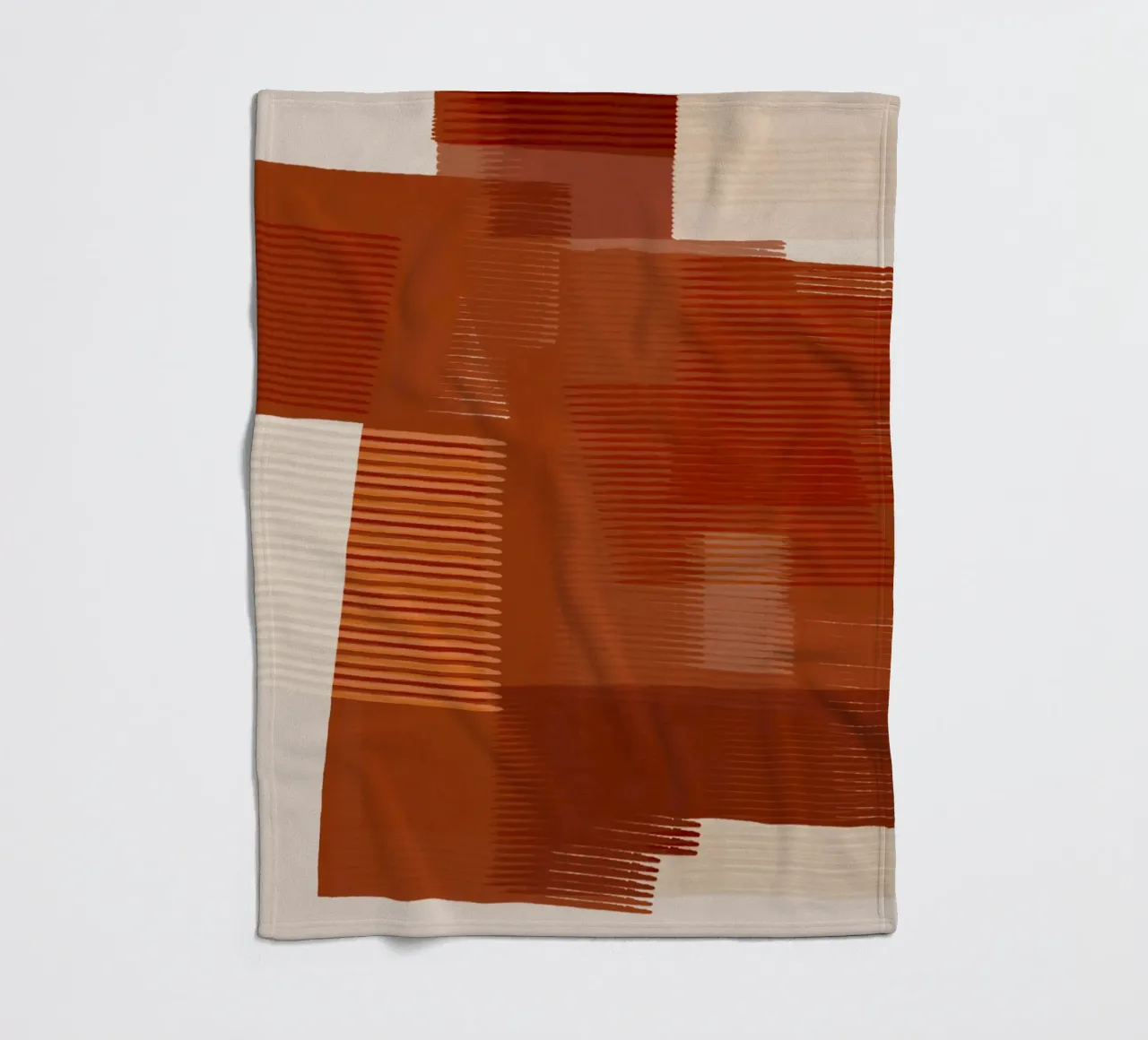 Shutter Studies 1 | Abstract Shape Minimalism | Terracotta coperta in pile da sabidussi