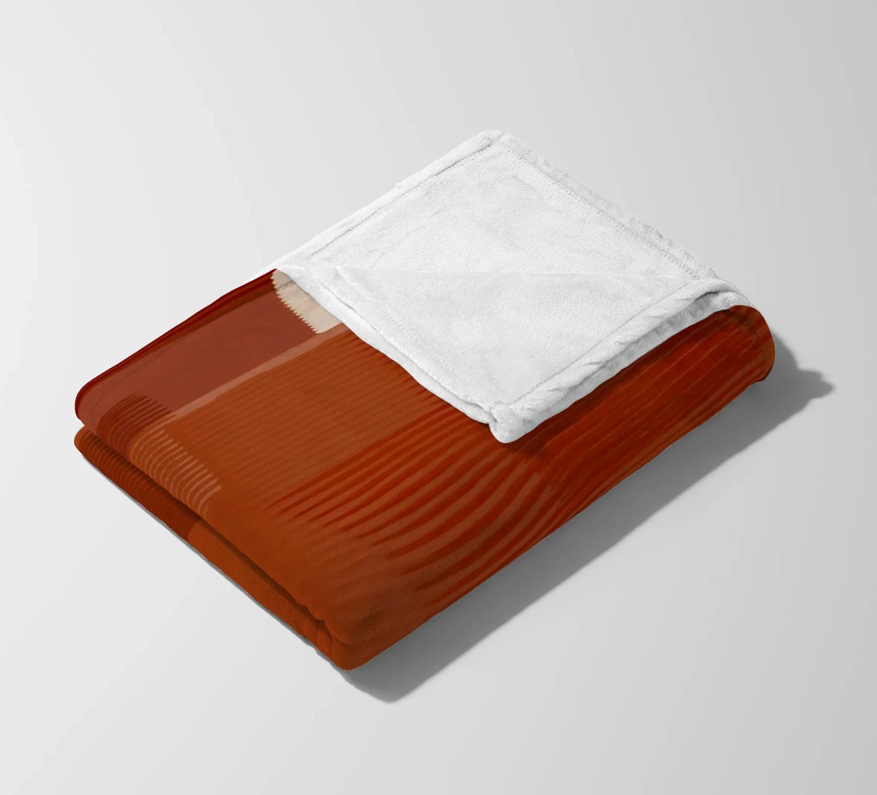 Shutter Studies 1 | Abstract Shape Minimalism | Terracotta Fleecedecke von sabidussi