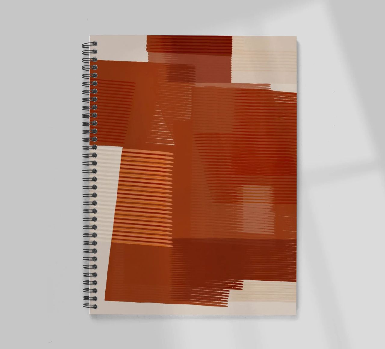 Shutter Studies 1 | Abstract Shape Minimalism | Terracotta Ringbuch von sabidussi