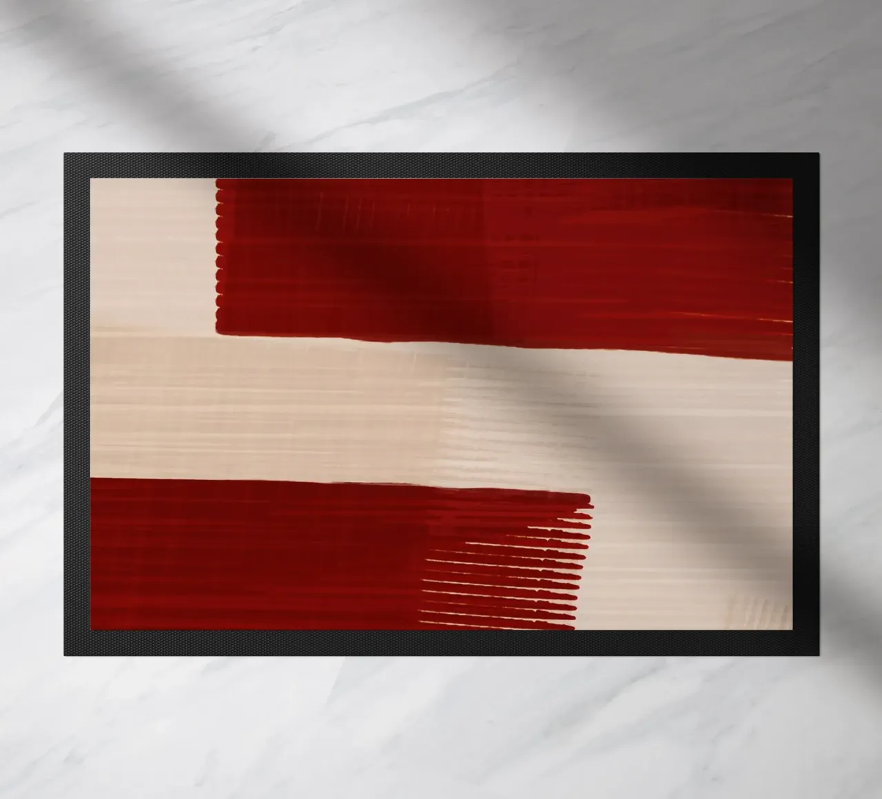 Shutter Studies 2 | Red & Neutral Cream zerbino da sabidussi