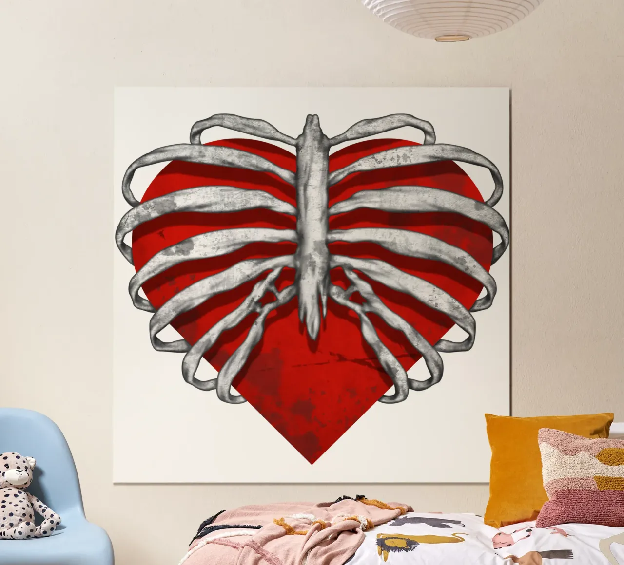 Caged Heart poster da Thomas Fuchs