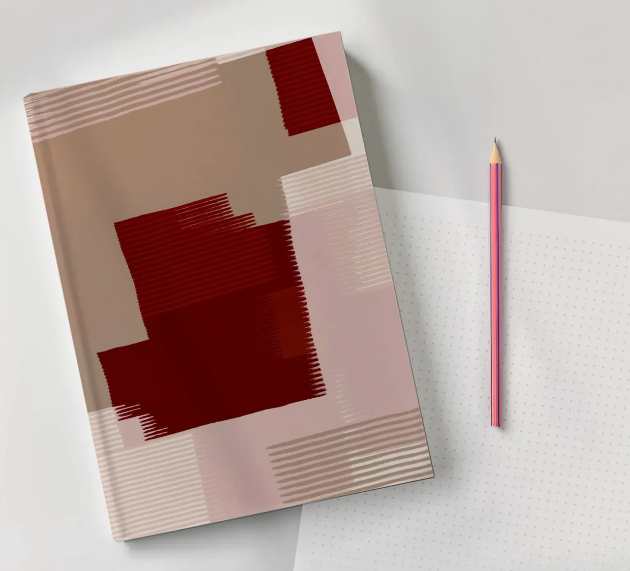 Shutter Studies 4 | Abstract Shape Minimalism notebook by sabidussi