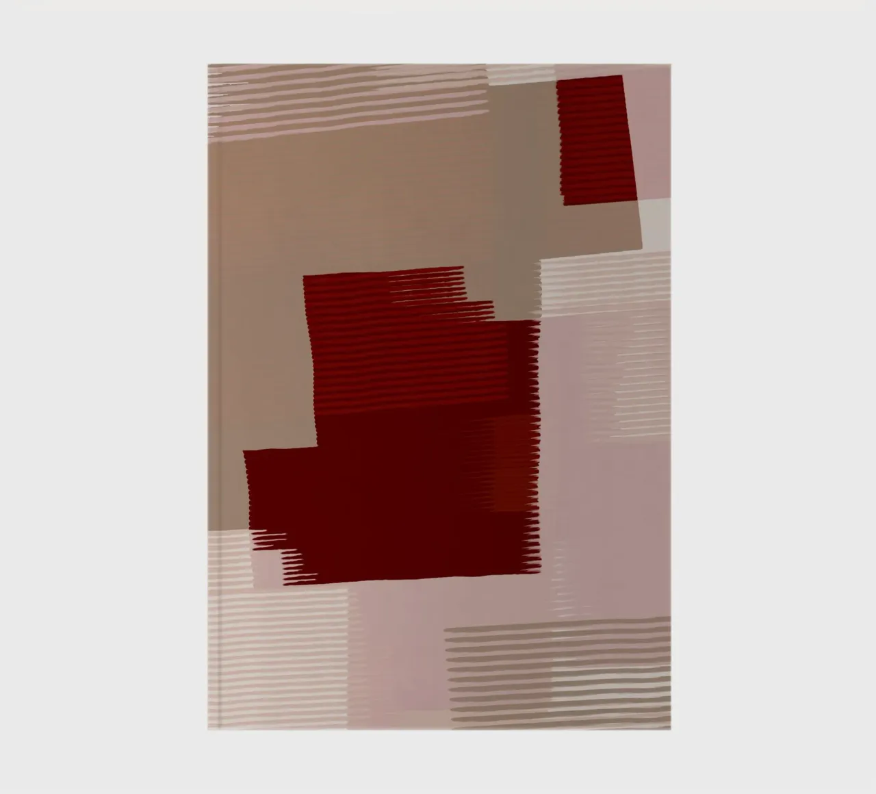 Shutter Studies 4 | Abstract Shape Minimalism notebook by sabidussi