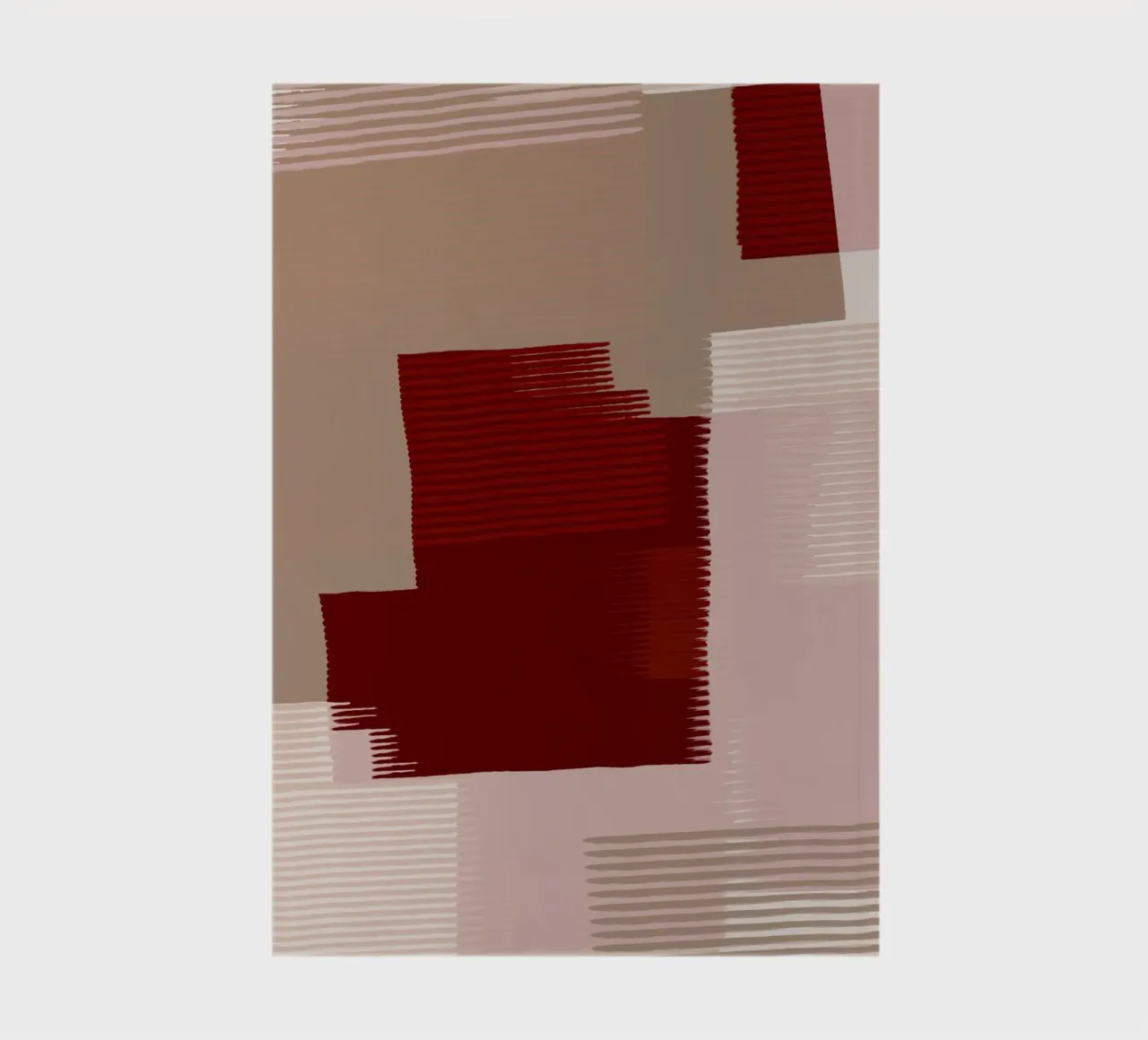 Shutter Studies 4 | Abstract Shape Minimalism notebook by sabidussi