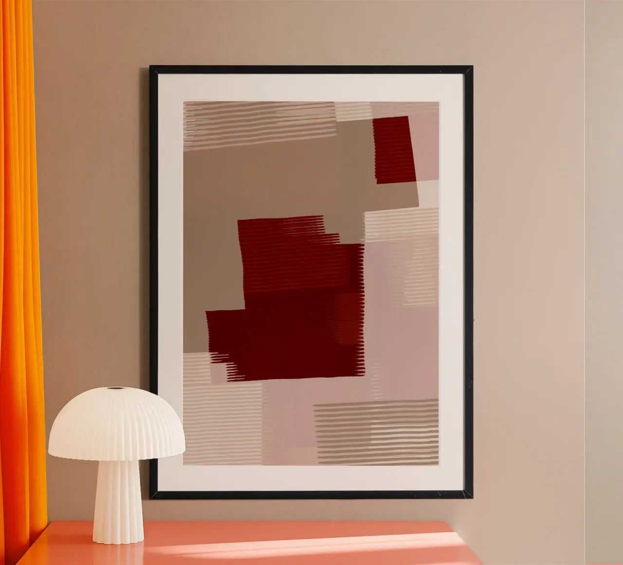 Shutter Studies 4 | Abstract Shape Minimalism hahnemühle by sabidussi