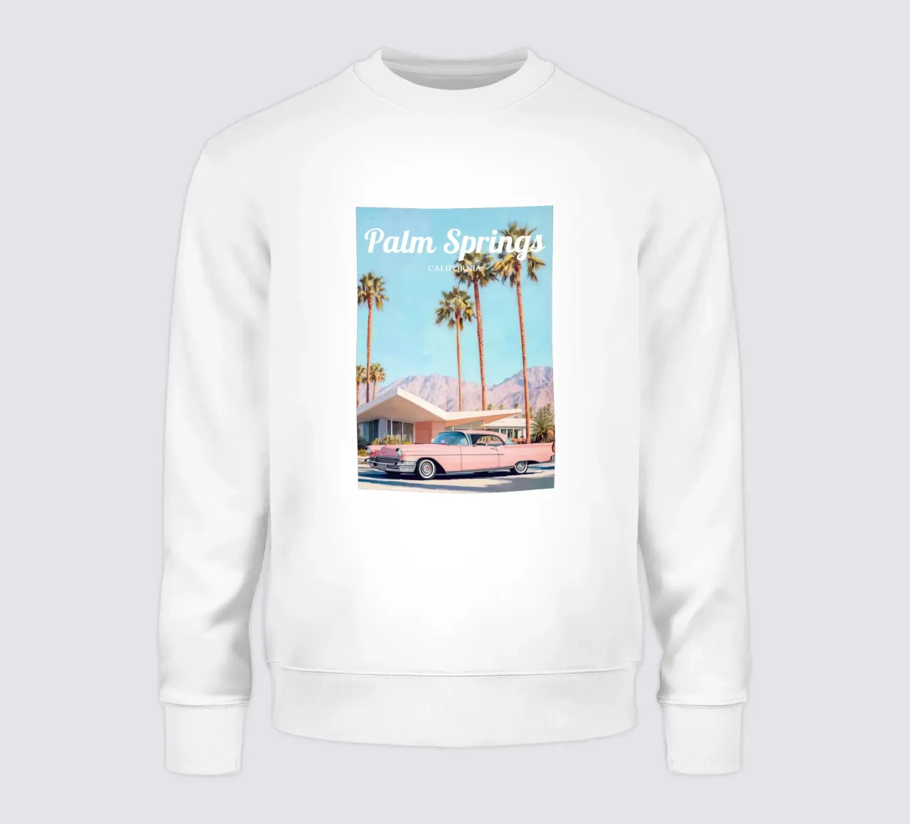 Classic Palm Springs felpa da Melloi Art Print