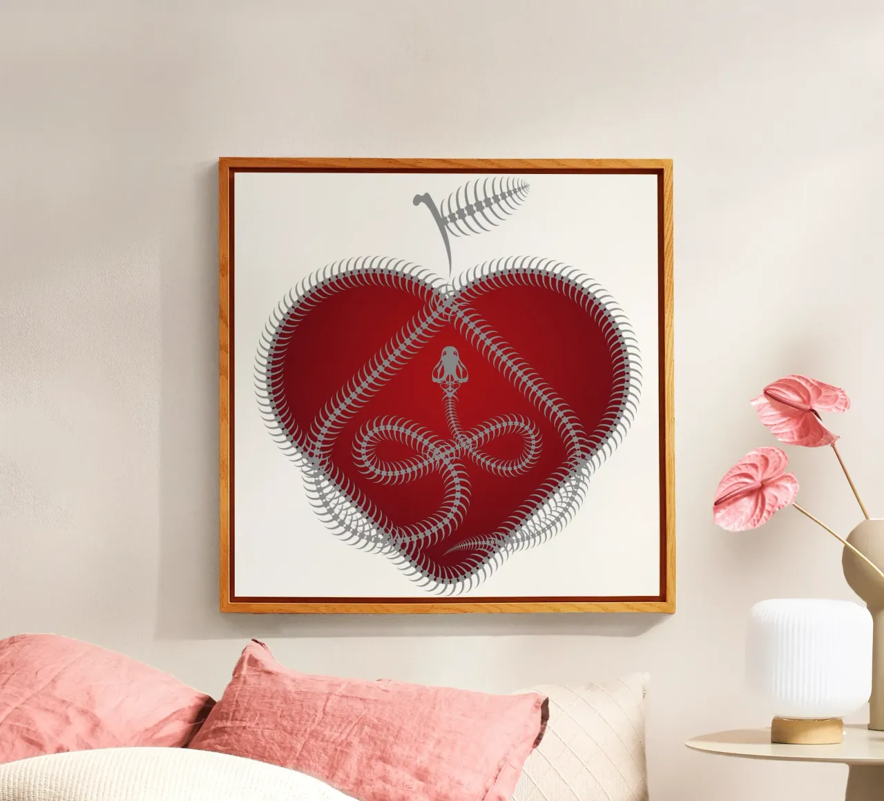 The Original Sin acrylic glass by Thomas Fuchs