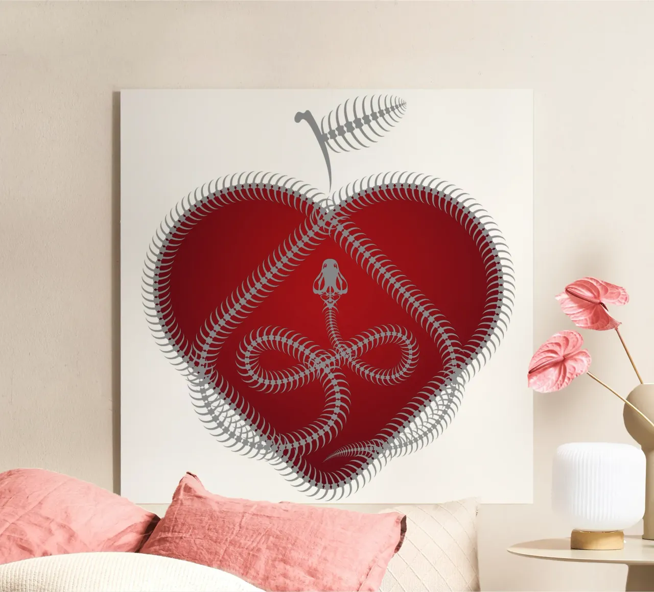 The Original Sin acrylic glass by Thomas Fuchs