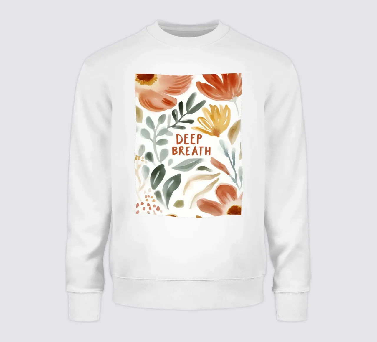 Deep Breath felpa da treechild