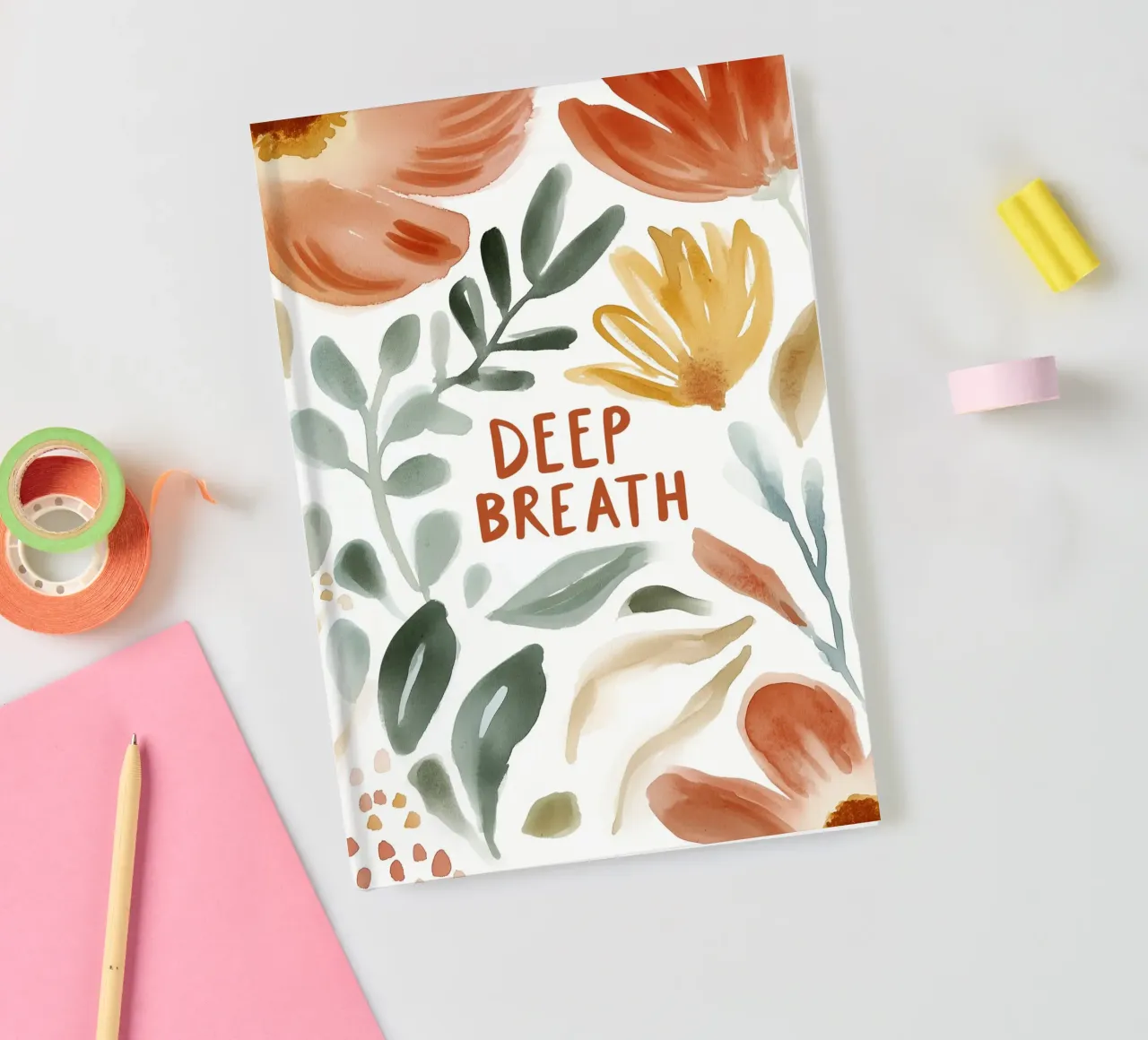 Deep Breath notebook by treechild