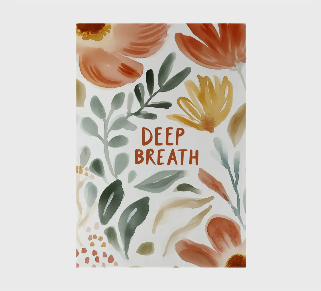 Deep Breath notebook by treechild
