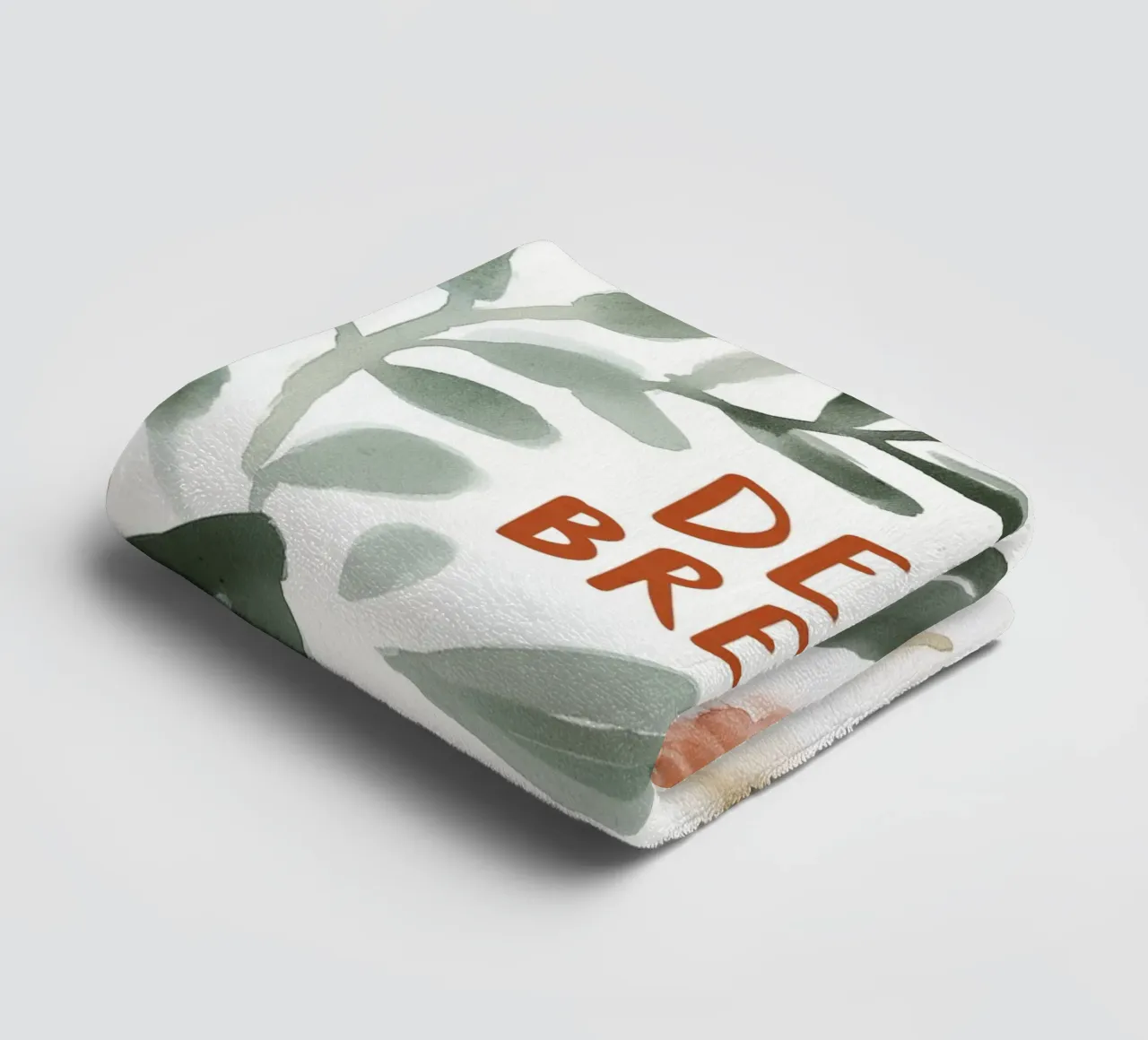Deep Breath asciugamano da bagno da treechild