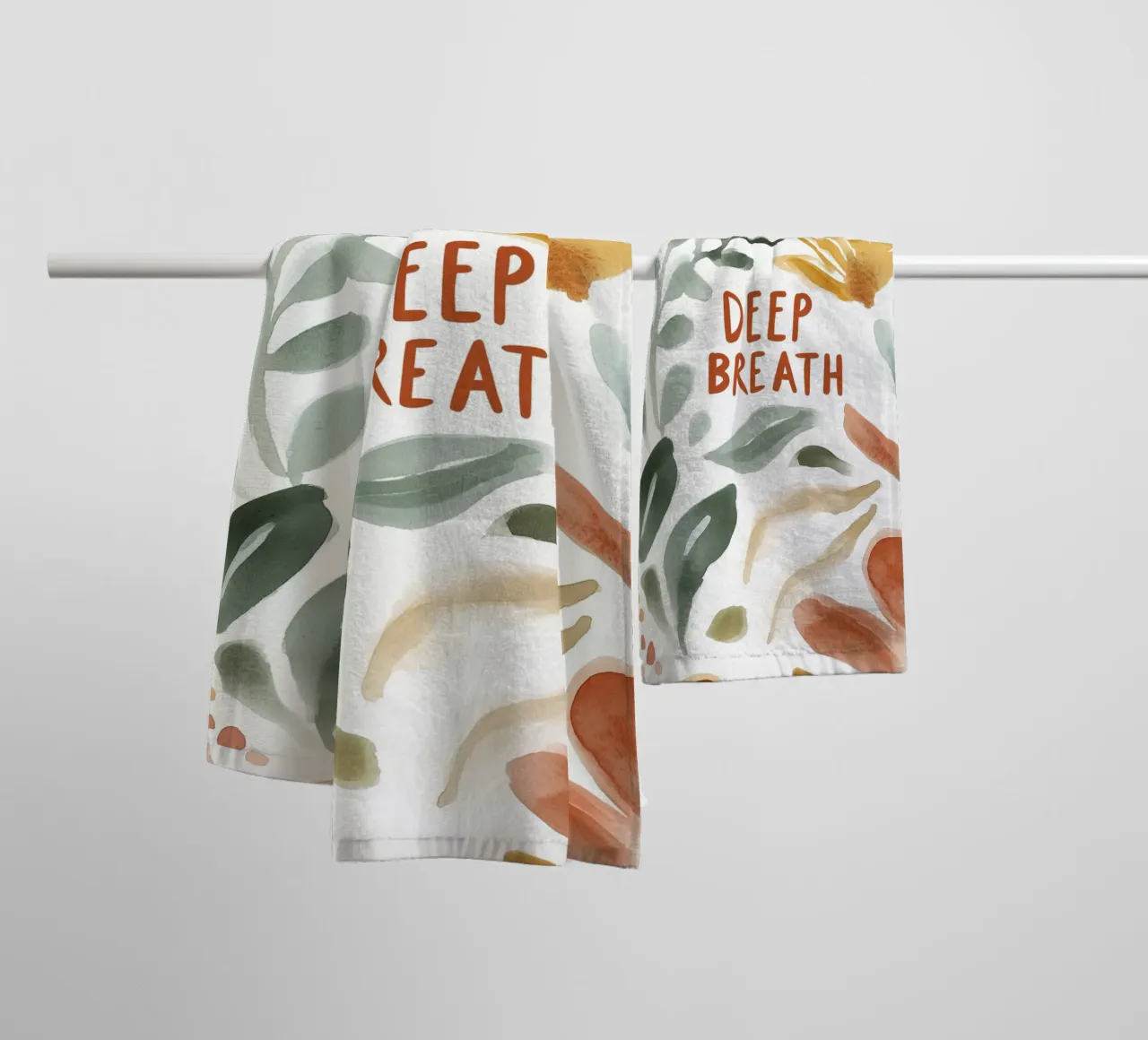 Deep Breath asciugamano da bagno da treechild