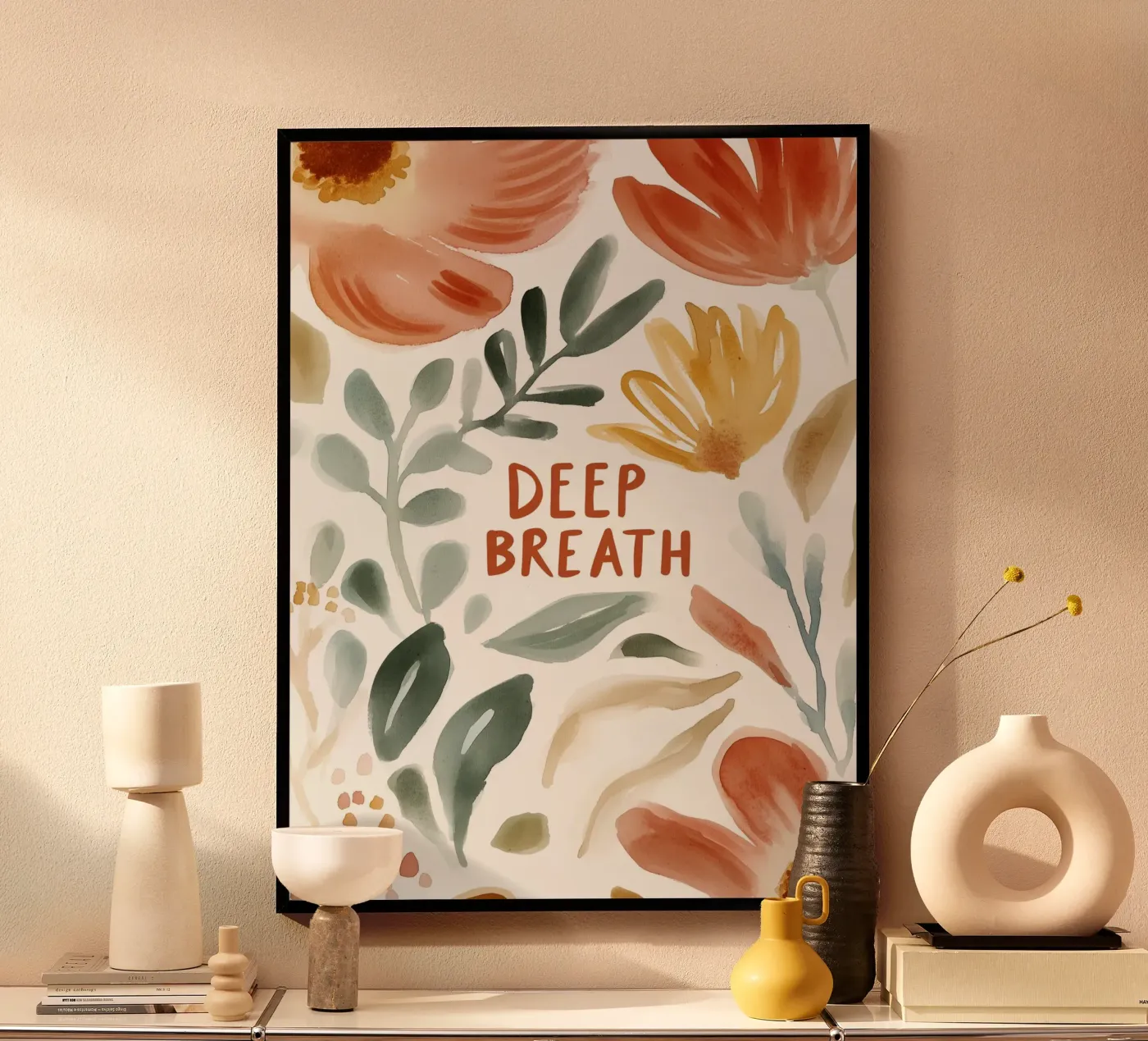 Deep Breath poster by treechild