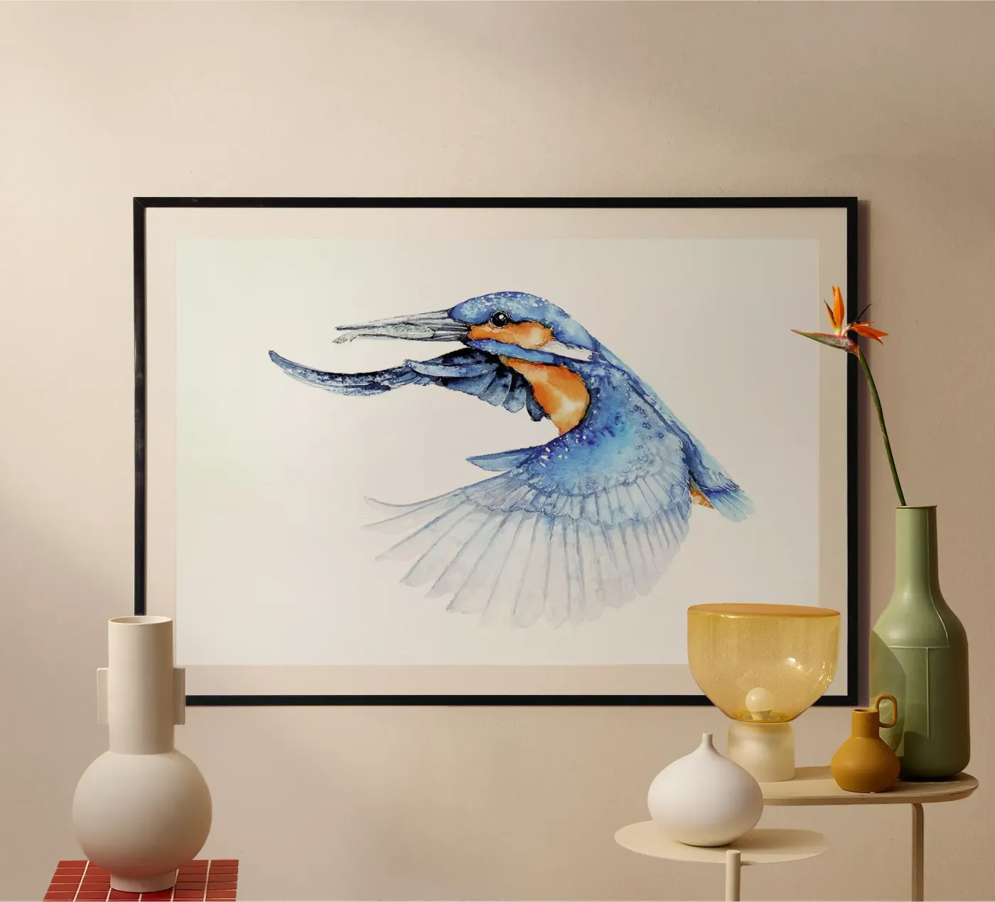 Kingfisher poster da Karolina Kijak