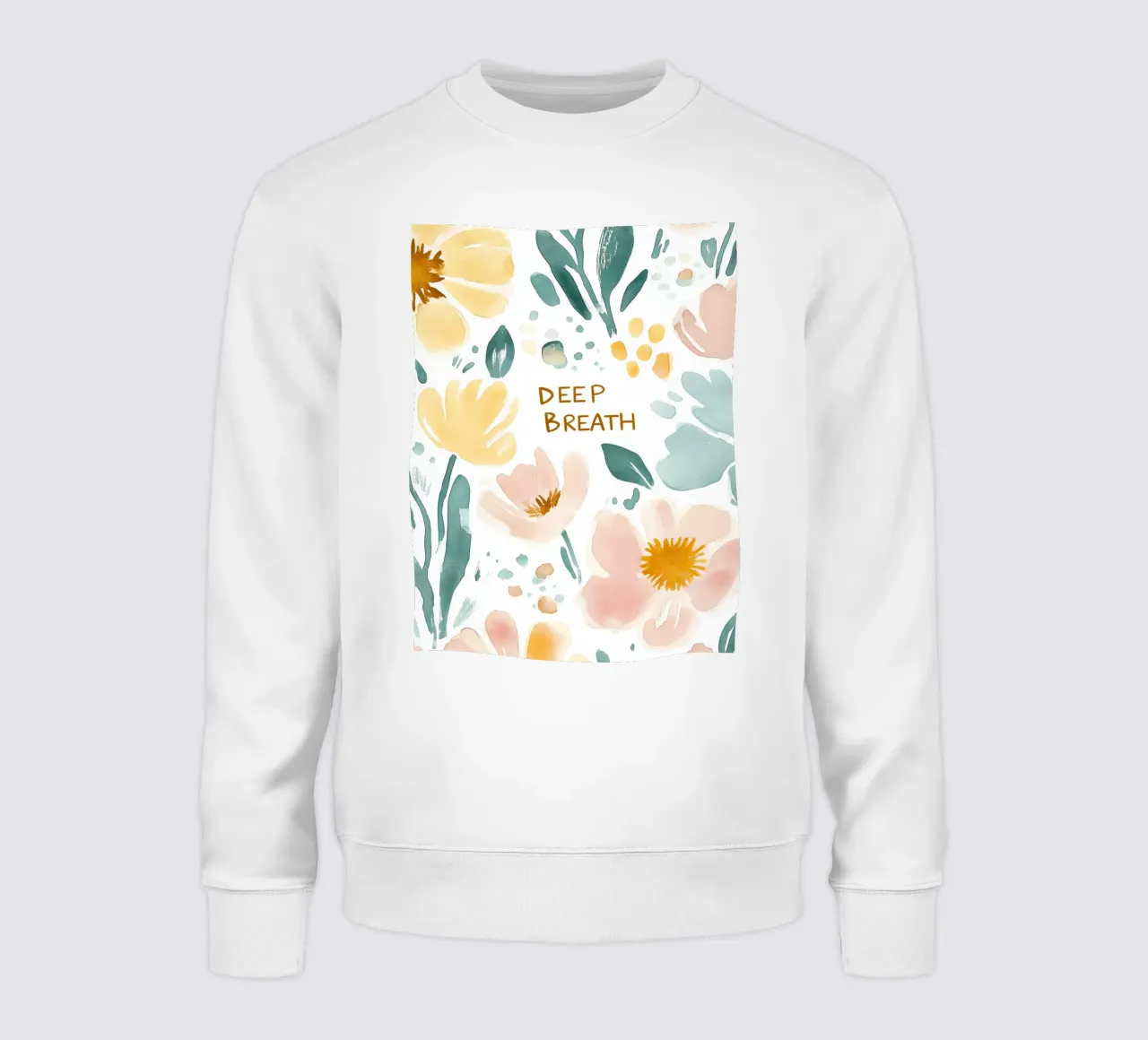 Deep Breath No 2 felpa da treechild