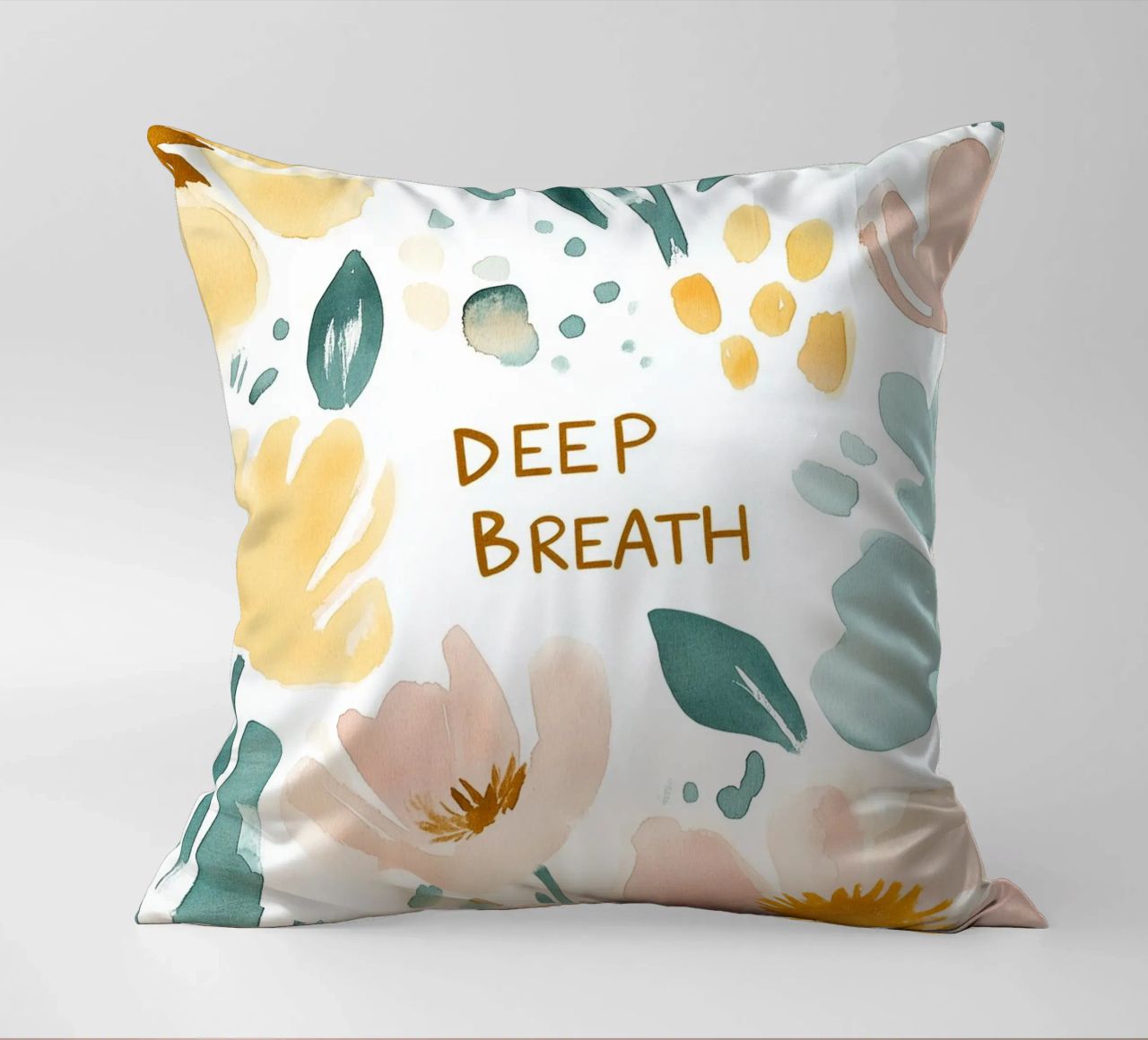 Deep Breath No 2 cuscino da treechild