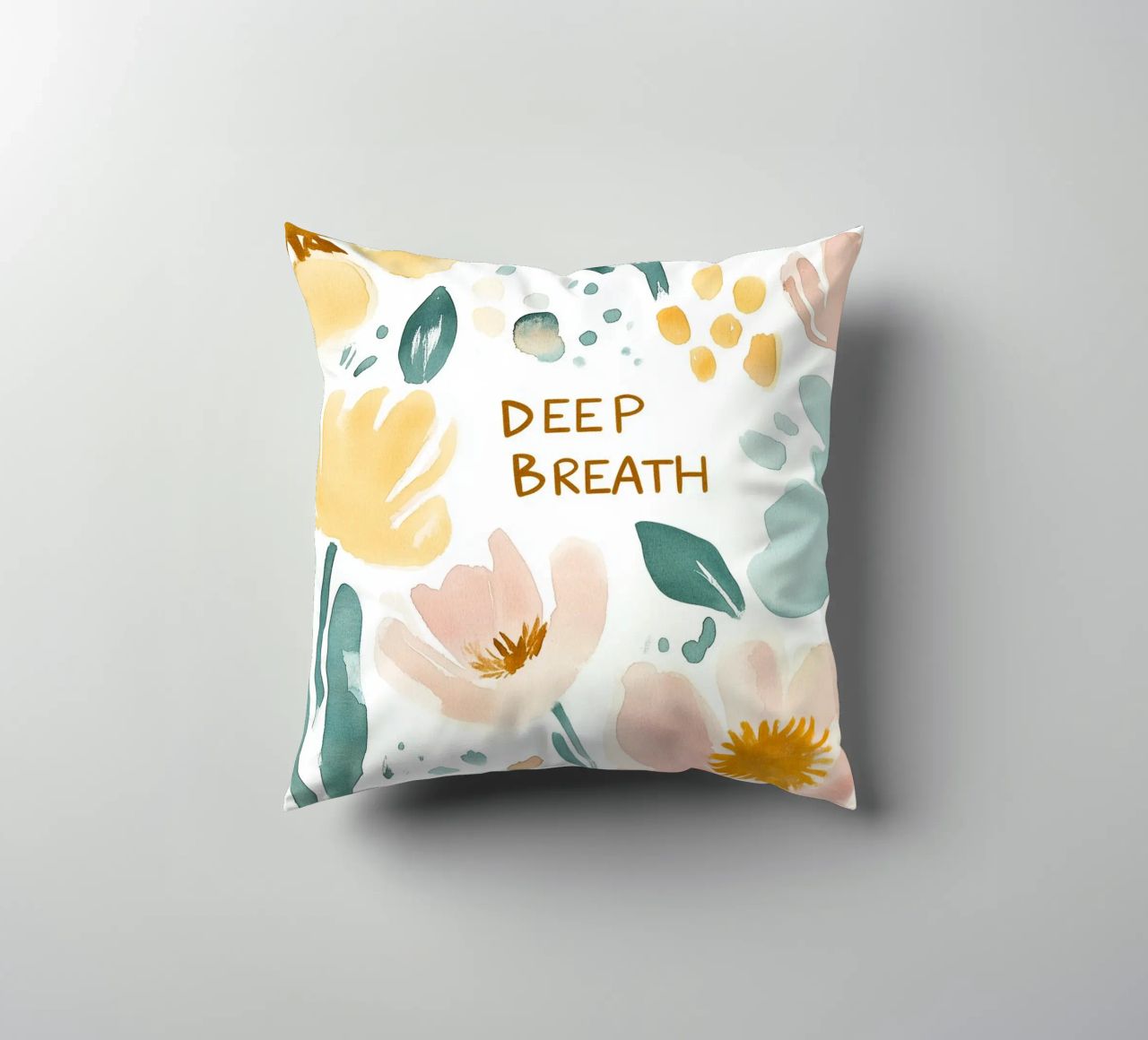 Deep Breath No 2 cuscino da treechild