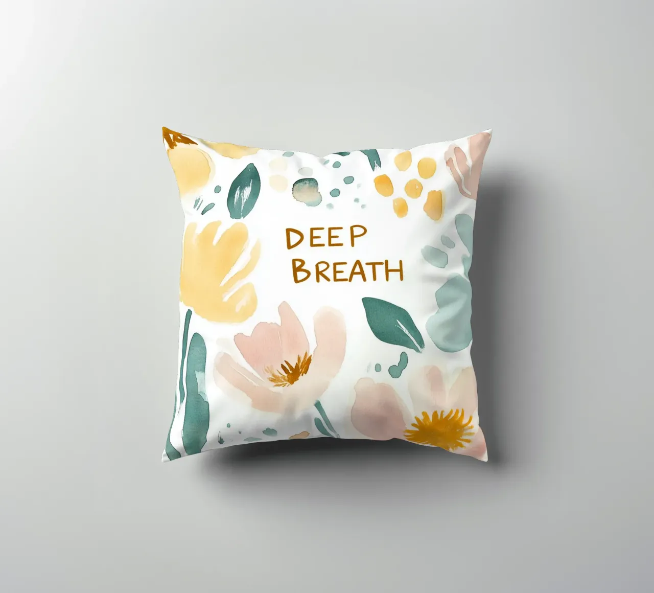 Deep Breath No 2 cojín de treechild
