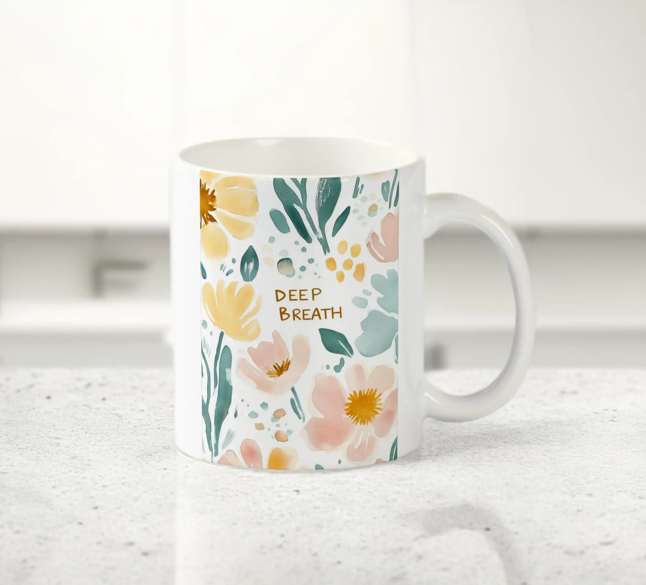 Deep Breath No 2 tazza in ceramica da treechild