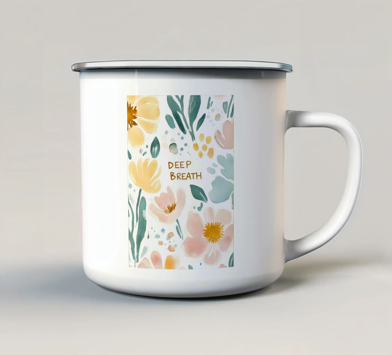Deep Breath No 2 tazza in smalto da treechild