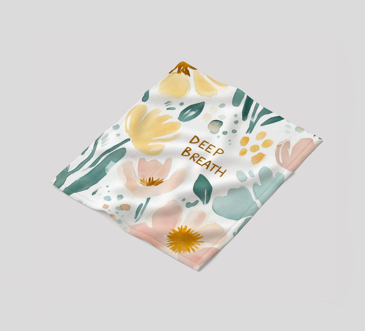 Deep Breath No 2 coperta in pile da treechild