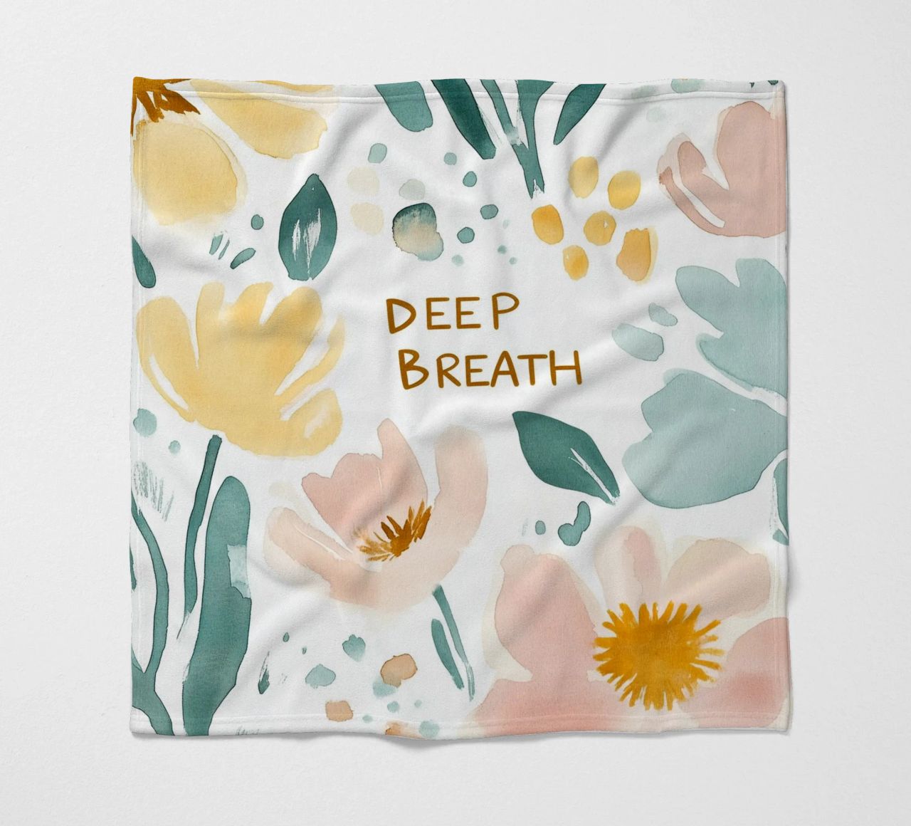 Deep Breath No 2 coperta in pile da treechild