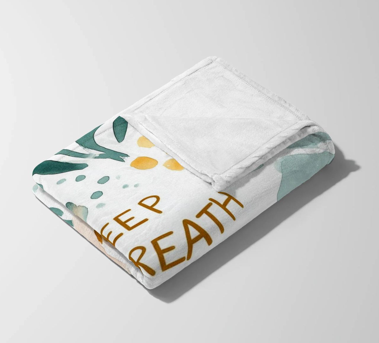 Deep Breath No 2 coperta in pile da treechild