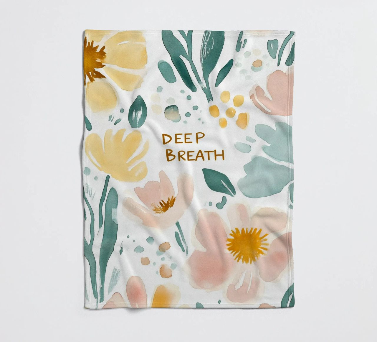 Deep Breath No 2 coperta in pile da treechild
