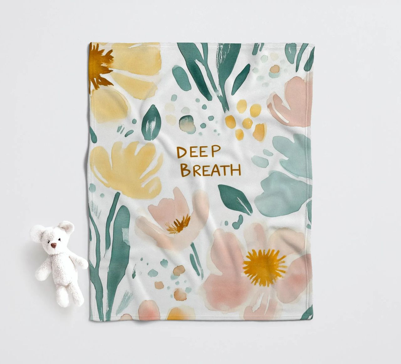 Deep Breath No 2 coperta in pile da treechild