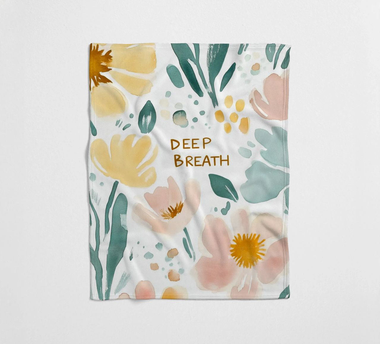 Deep Breath No 2 coperta in pile da treechild