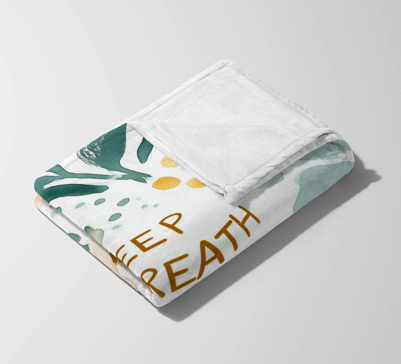 Deep Breath No 2 coperta in pile da treechild