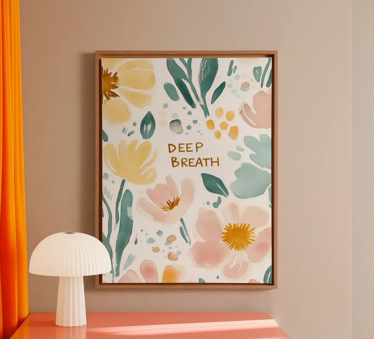 Deep Breath No 2 canvas by treechild
