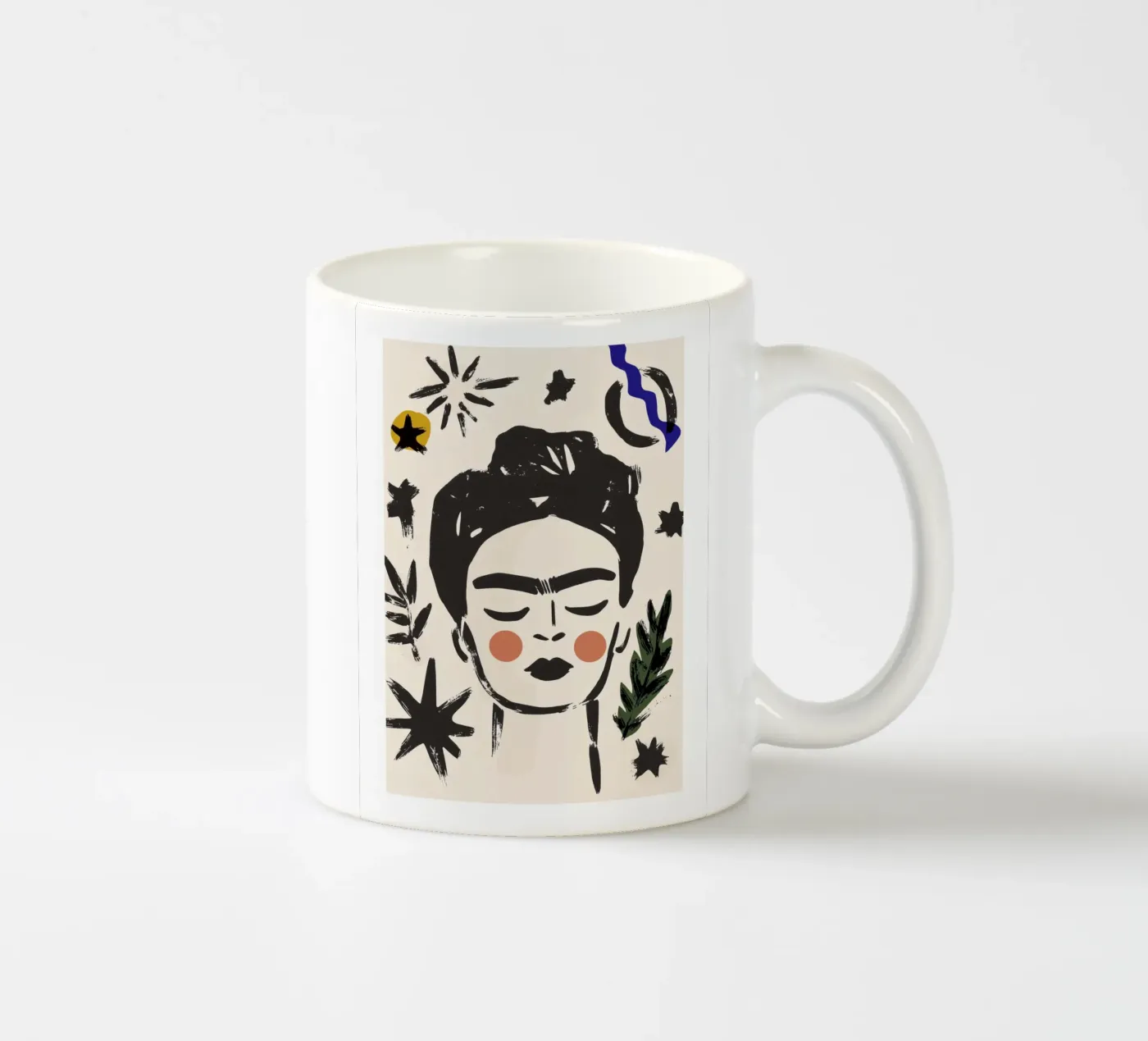 Open Mind ceramic mug by treechild