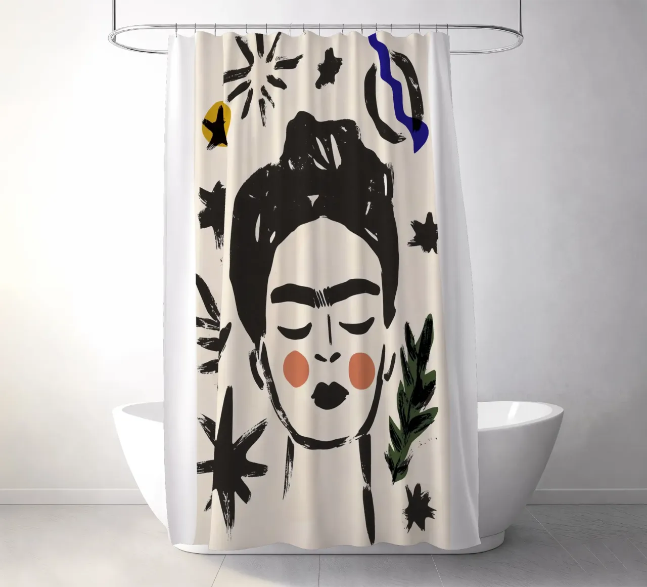 Open Mind Duschvorhang von treechild