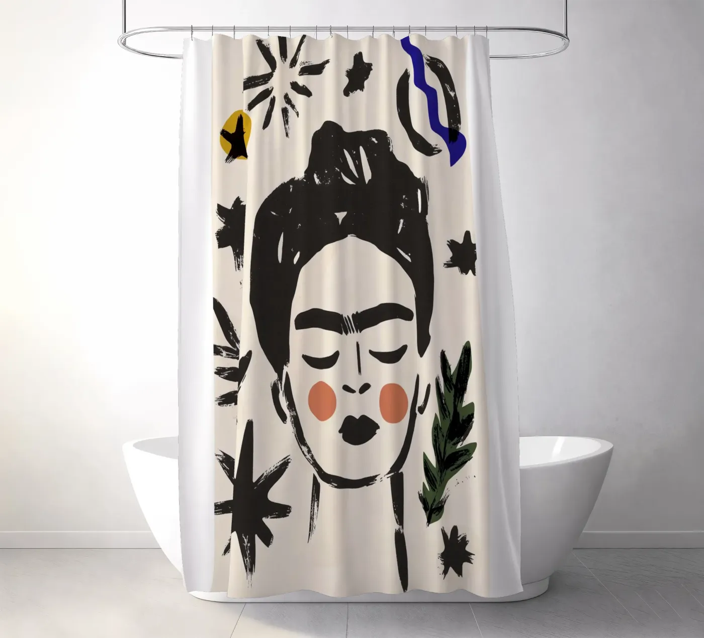 Open Mind Duschvorhang von treechild