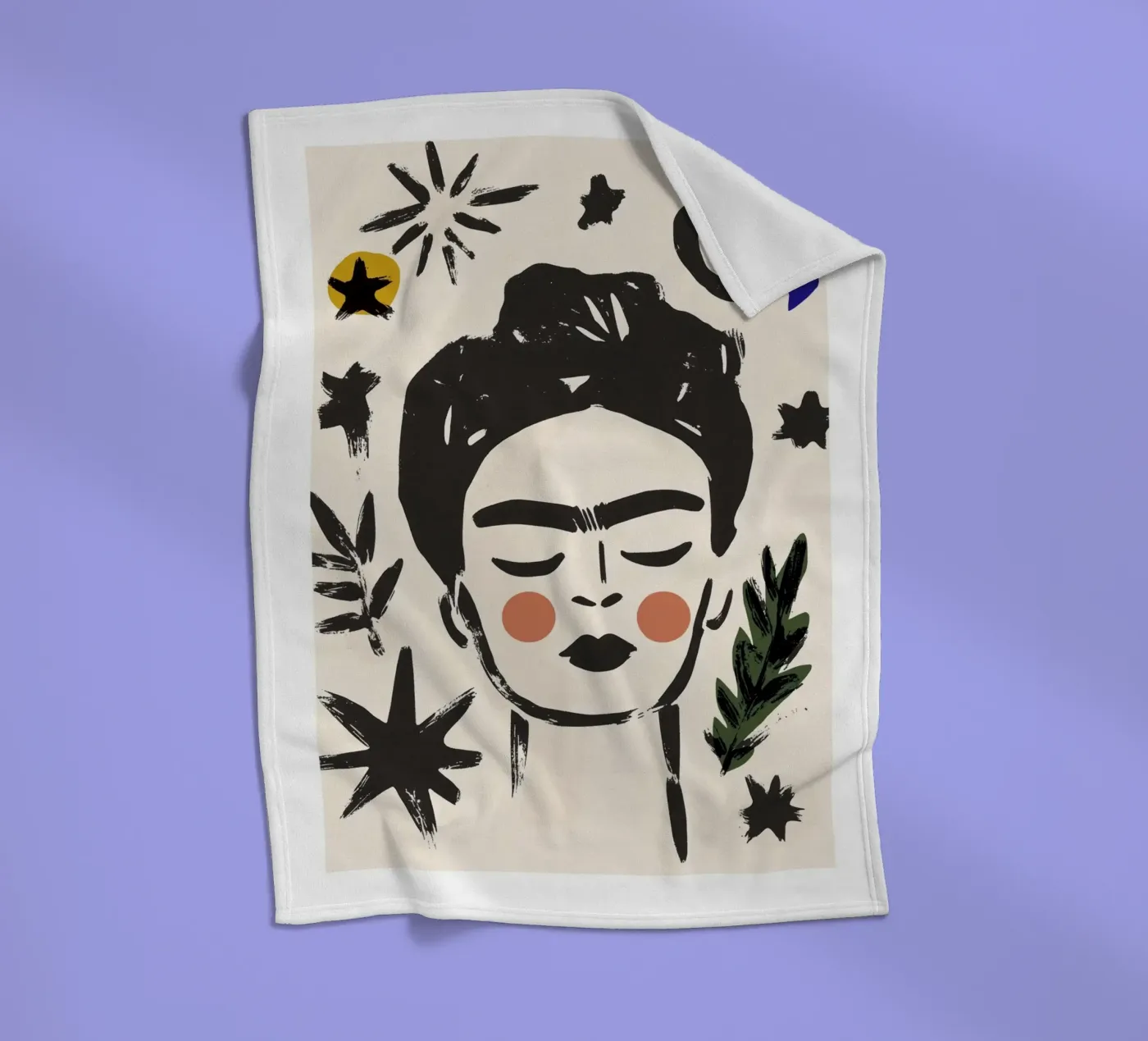 Open Mind fleece blanket by treechild