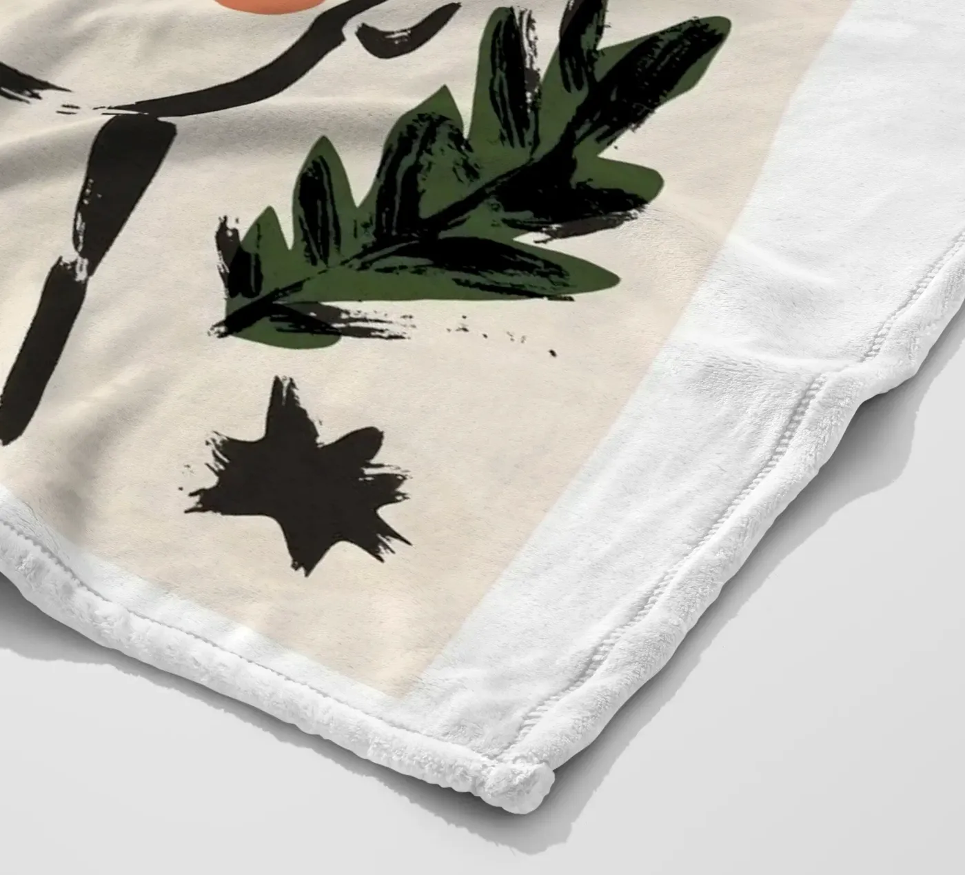 Open Mind fleece blanket by treechild