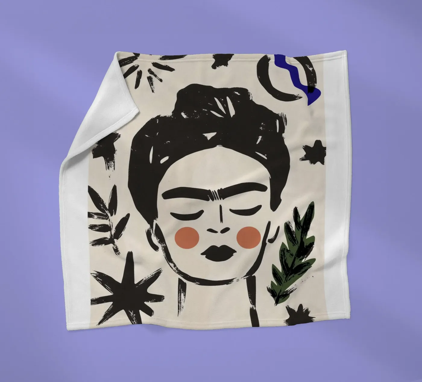 Open Mind fleece blanket by treechild