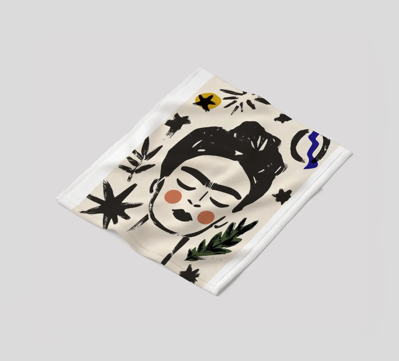 Open Mind fleece blanket by treechild