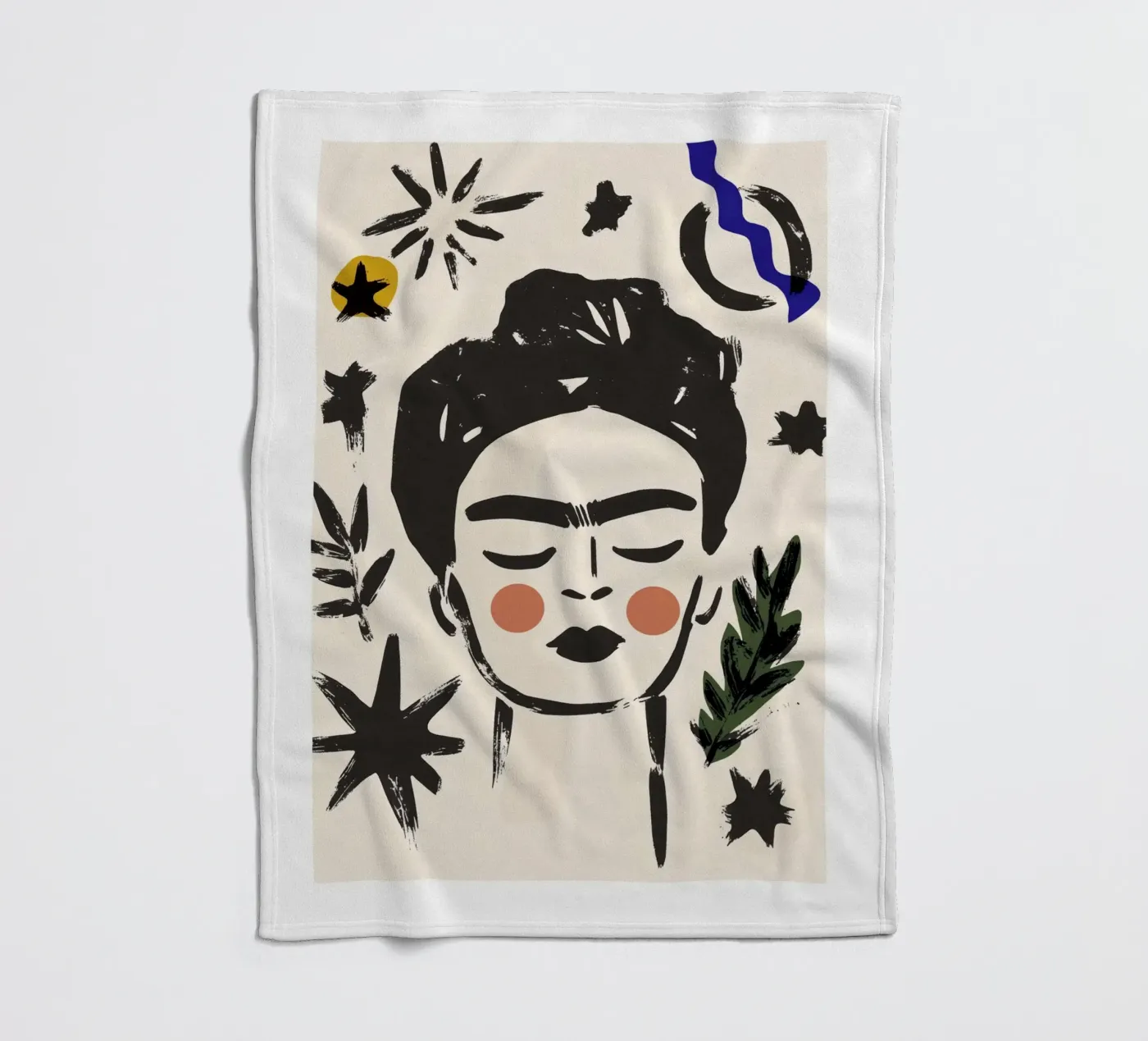 Open Mind fleece blanket by treechild