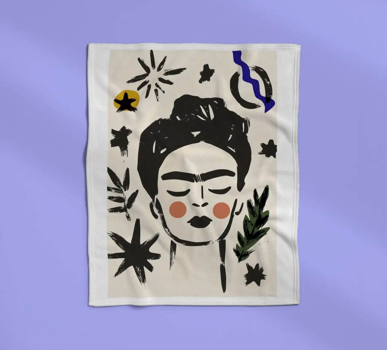 Open Mind coperta in pile da treechild