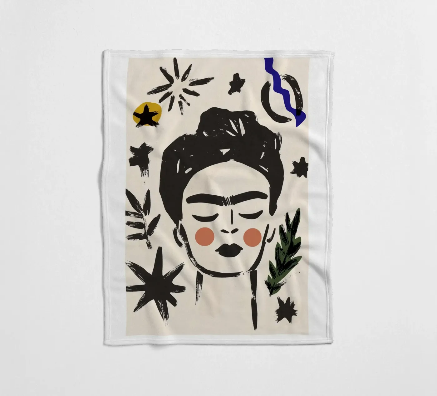 Open Mind fleece blanket by treechild