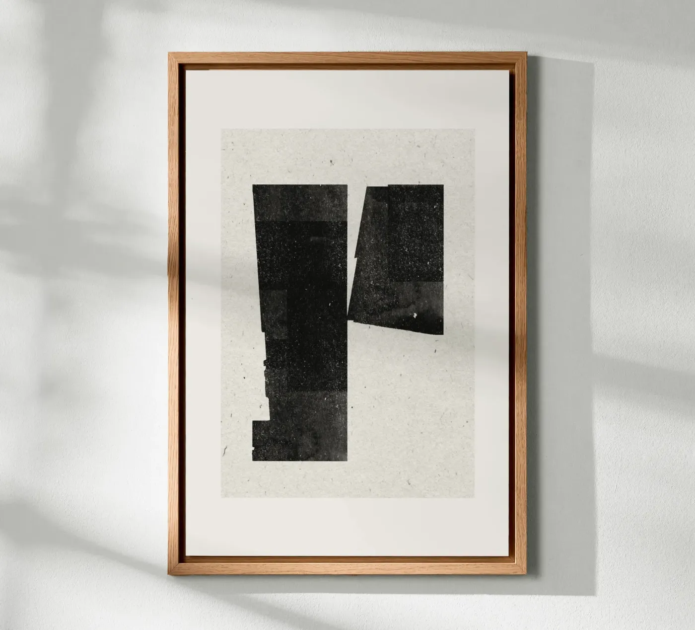 Fragmented Shadows canvas by The Miuus Studio