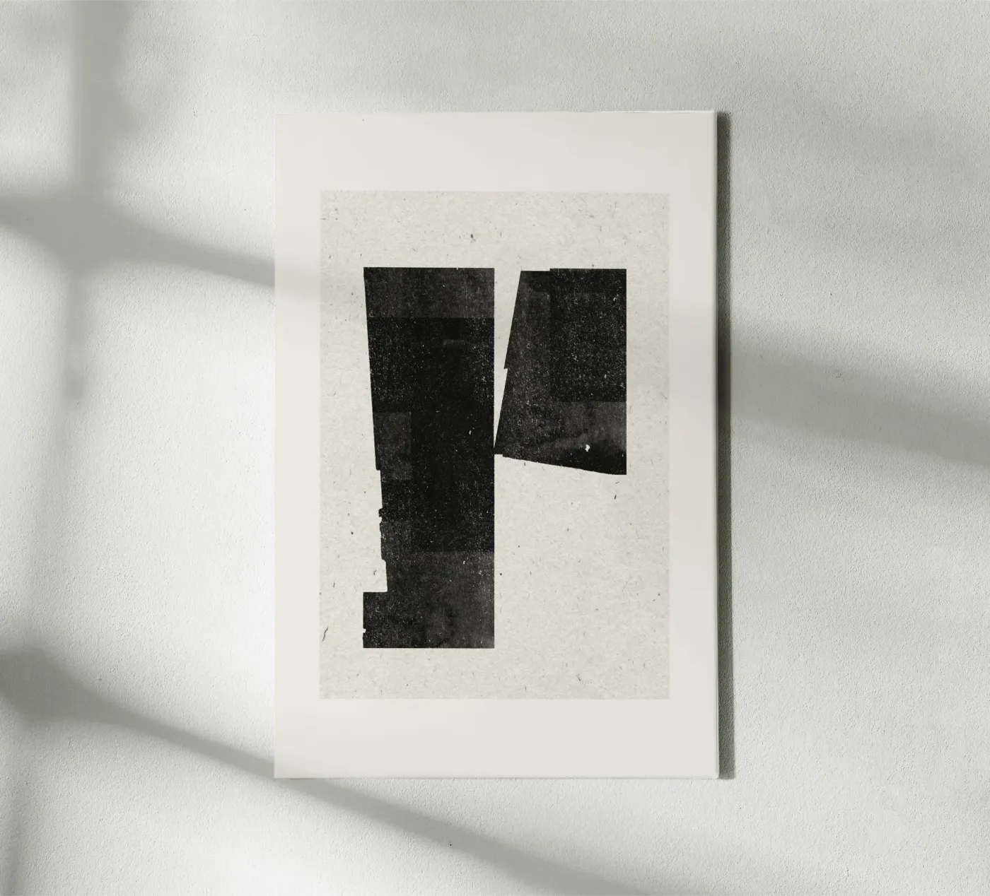 Fragmented Shadows canvas by The Miuus Studio