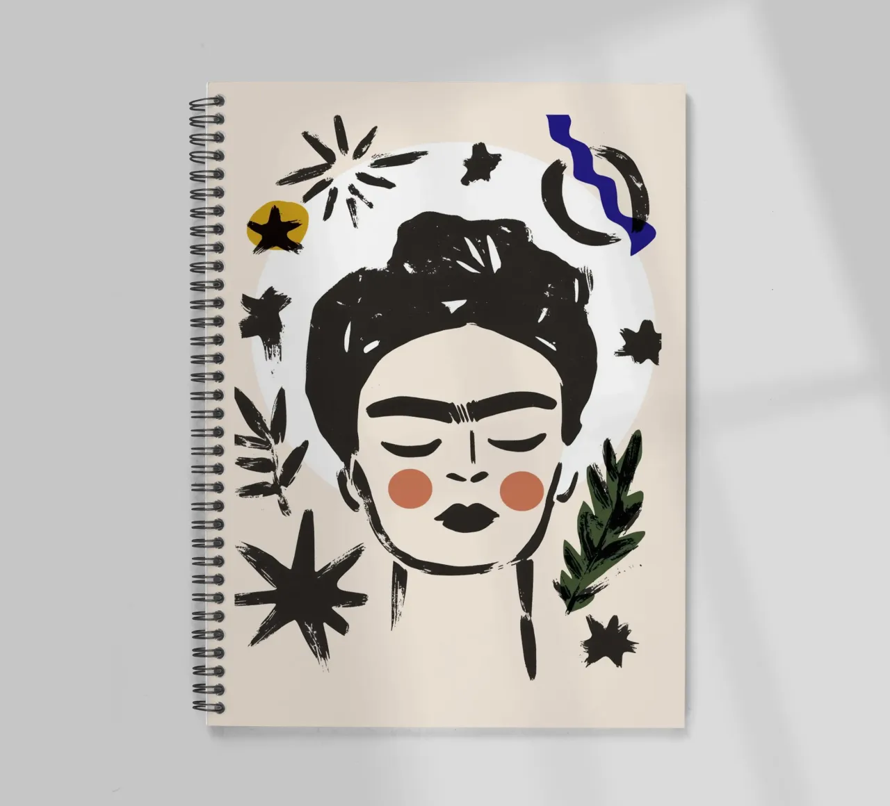 Open Mind (Version 2) spiral notebook by treechild